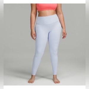 Lululemon align high rise leggings pastel blue size 12